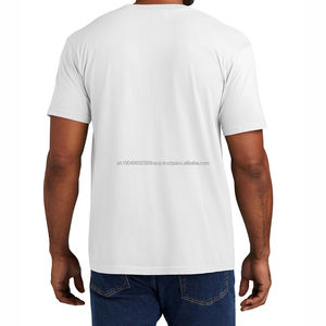 T-shirt pour homme de haute qualité 100% coton, populaire pour l'impression de logo personnalisé, léger, vêtements en vrac pour un design personnalisé - Product Image 6