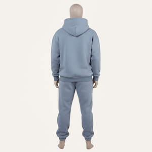 Chándal de Forro Polar Grueso Personalizado al por Mayor, Chándal de Algodón Grueso Personalizado con Ropa Deportiva de Marcas Estadounidenses - Product Image 3