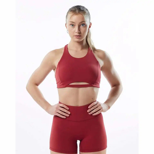 New High Quality Young Girls Sports <b>Bra</b> Plus Size Seamless Yoga Gym <b>Bra</b> with Thin <b>Strap</b> Breathable and Sublimation Price - Product Image 1