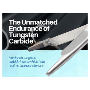 ที่จับเข็ม Olsen Hegar พร้อมกรรไกรตัดขอบ คีมหนีบกรรไกร พร้อมทังสเตนคาร์ไบด์ สำหรับจักษุแพทย์ - Product Image 2