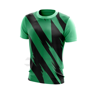 Camiseta Casual para Hombre, Tejido de Spandex/Poliéster, Cómoda, Corte Regular, Manga Corta, Diseño Tie-Dye para Uso Diario - Product Image 2