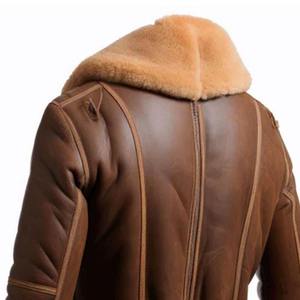 <b>SMART</b> SHINE ENTERPRISES <b>Men</b> High Quality Leather <b>Jacket</b> Soft Full Zip Casual Comfortable Durable Fashion Regular Fit Winter - Product Image 6