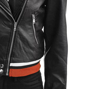 New Look 2025 Winter <b>Flannel</b> Solid Genuine Leather Women's Custom Trench Coat with Fur Trim Zippers ODM Service - Product Image 4
