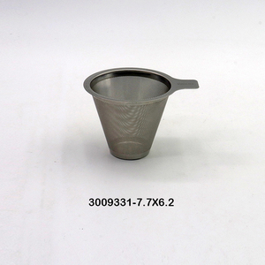 Colador de Té de Acero Inoxidable 3009331-7.7X6.2 Reutilizable con Diseño Minimalista - Product Image 1