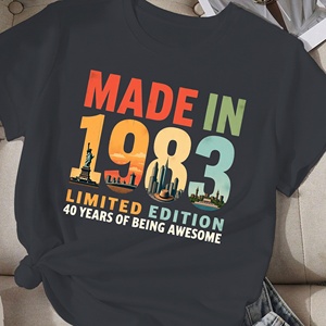สุดยอดเสื้อยืดสตรีรุ่นลิมิเต็ดอิดิชั่น1983 - Product Image 2