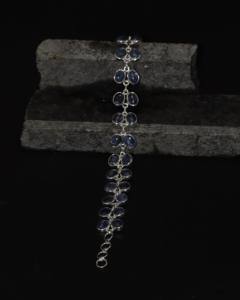 AAA+++ Natural Kyanite <b>Bracelet</b> with 925 Sterling Silver – Handmade Blue <b>Gemstone</b> Jewelry for Women Wholesale - Product Image 2