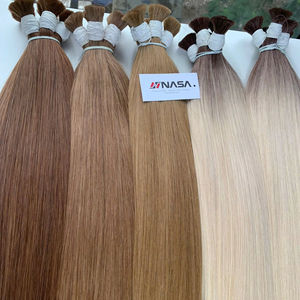 Extensions de cheveux en vrac, 100% cheveux vietnamiens, vente en gros, des couleurs brun foncé aux couleurs brun clair et aux couleurs ombrées. - Product Image 1