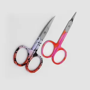 Curved Blade Cuticle Stainless Steel Manicure Pedicure <b>Nail</b> Care <b>Scissors</b> <b>For</b> Ingrown <b>Nail</b> Cuticle <b>for</b> <b>Nail</b> Grooming Tool - Product Image 2