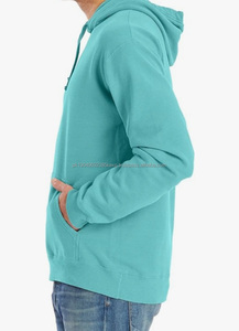 เสื้อฮู้ดดี้ผู้ชายคุณภาพสูง ผ้าฝ้าย 100% ทรงโอเวอร์ไซส์ ล้างสีแบบแอซิด ทรงเข้ารูป สไตล์สตรีทแวร์ ลายเรียบ คอฮู้ด ไอเทมจำเป็นสำหรับฤดูหนาว - Product Image 5