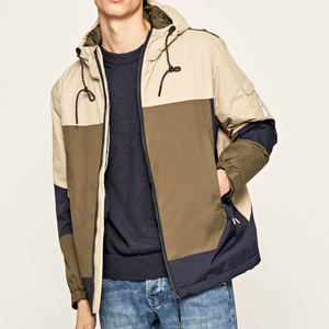 Custom Made Windbreaker Men <b>Women</b> Stretch <b>Jacket</b> Full Zipper <b>Fly</b> Zip Pocket with Adjustment Hood - Product Image 3