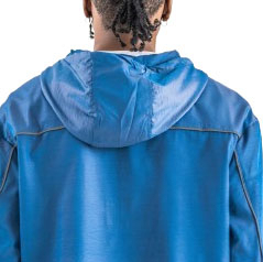2026 Design Your Own Heavyweight Hooded Casual Solid <b>Windbreaker</b> Tracksuits Breathable Windproof Low MOQ OEM Service - Product Image 3