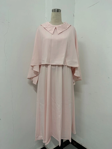 Ensemble de robe et châle pour femmes musulmanes, 2 pièces, robe longue, jalabiya, maroc, Dubaï, kaftan, vestidos, abayas, tenues pour l'Aïd et le Ramadan - Product Image 6