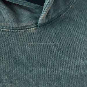 Sudadera con Capucha Cómoda para Hombre, Sudadera Lavada con Capucha de Algodón Terry, Sudaderas con Capucha para Hombre, Ropa Urbana Orgánica, Sudadera Personalizada para Hombre - Product Image 2