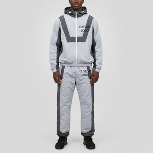 High Quality Windbreaker Tracksuit Quick Dry <b>Athletic</b> Apparel Manufacturer - Product Image 1