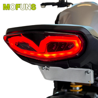 Luz trasera LED integrada para motocicletas 2020-UP, opciones de lentes transparentes o ahumadas, accesorios de sistema de iluminación de Color ámbar