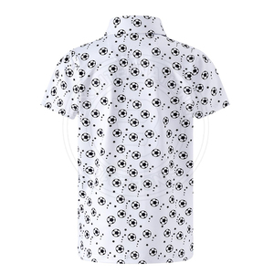 เสื้อโปโลกอล์ฟสำหรับเยาวชนรุ่นใหม่ วัสดุแห้งเร็ว สวมใส่สบาย เหมาะสำหรับการฝึกซ้อมกีฬาและการสวมใส่ในฤดูร้อน - Product Image 2