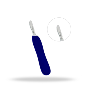 Hojas de Castración (12 unidades) con Mango de Nylon (3 unidades) - Instrumento Veterinario para Castración de Ganado - Product Image 1