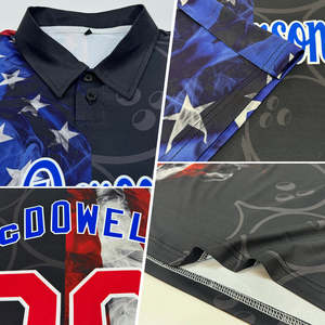 OEM <b>Custom</b> Sublimation Golf Shirt 100% Polyester Polo Sports Team Club Uniform Wholesale Personalized Logo Name Printed Athletic - Product Image 3