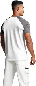 T-shirts de sport pour hommes, décontractés, à manches courtes, col rond, classiques, respirants, absorbant l'humidité, pour la musculation - Product Image 3