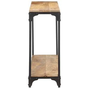 Table console en bois de manguier massif 43,3''x11,8''x29,5'' - Meuble élégant et durable pour la maison - Product Image 3