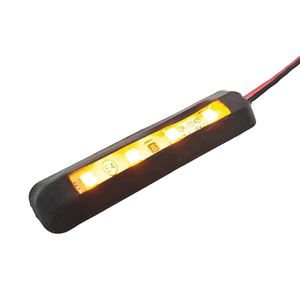 Clignotant LED séquentiel avant pour moto 12V avec lentille fumée E-Mark |   Étanche |   Câblage 100% cuivre - Product Image 2