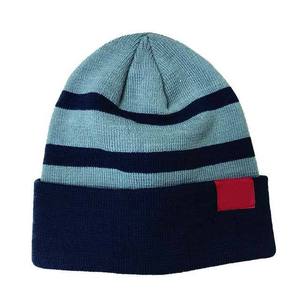 Designer <b>Beanie</b> Knitted Chunky Warm Thick Winter <b>Hats</b> Custom Logo Solid Color Cuffed Plain for Men Women Custom Logo <b>Beanie</b> Caps - Product Image 3