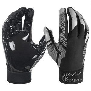 Wholesale Trendy Custom American Football <b>Gloves</b> Touch Screen Synthetic Leather Latex Anti-Slip Grip American Football <b>Gloves</b> - Product Image 1
