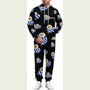 Custom Made Allover Sublimation Printed Tracksuit Custom Men Polyester Tracksuit Top and <b>Pant</b> High Quality Fitness Tracksuit - Product Image 3