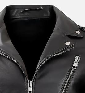 Chaqueta de Cuero Clásica para Hombre, Chaqueta de Motero de Primera Calidad, Fabricante al por Mayor de Chaquetas de Cuero - Product Image 4