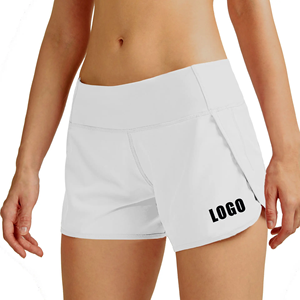 Shorts décontractés d'été pour femmes, style urbain, respirants, séchage rapide, anti-plis, couleur unie, poches latérales, coupe ample, élastique - Product Image 3