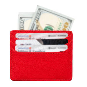 Tarjetero de Cuero a Precio de Fábrica, Color Sólido, Nuevo Diseño, Tarjetero de Cuero con Logotipo Personalizado, Empaque de Tarjetero de Cuero, MOQ Bajo - Product Image 6