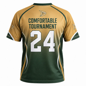Camiseta de Torneo de Cornhole Personalizada OEM para Hombre, Sublimada, Ligera, Transpirable, de Malla de Poliéster, Uniforme Deportivo - Product Image 3