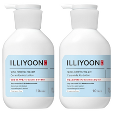 Illiyoon Lozione Ceramide Ato Senza Profumo 350ml Idratante in Flacone Confezione da 2 - Prezzo Scontato! - Product Image 1