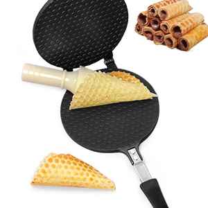 Ensemble de poêles antiadhésives en granit, compatibles induction, en aluminium avec manche en bois, ustensiles de cuisine - Product Image 4