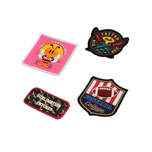 Patch brodé personnalisé de haute qualité, thermocollant ou à coudre, pour vêtements, vestes, uniformes, jeans, casquettes - Fabrication en usine - Product Image 1