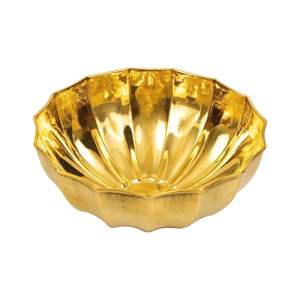 Plaque en laiton (taille 3 pouces) Bol Katori Prashad Pital Thali pour articles de Pooja Puja, articles de Pooja, petite taille - Product Image 2