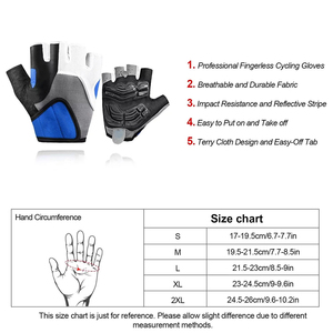 Best Selling Racing Half Finger Cycling Gloves Non Slip UV Protection Breathable Cycling Gloves With <b>Hook</b> And Loop Fastener - Product Image 5