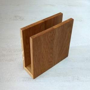 Trending Wooden <b>Napkin</b> <b>Holders</b> for Kitchen Office Restaurant & Cafes-Durable Eco-Friendly Party Dining Accessories - Product Image 1