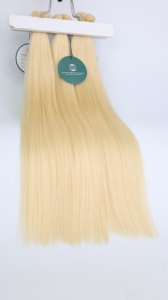 Cheveux Humains Remy Genius Weft Vietnamiens Lisses Double Drawn Marron 100g Longueur Moyenne Emballage Personnalisable Vente en Gros - Product Image 6