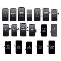 Écran LCD Incell RJ pour iPhone X XS XR Max 11 12 13 Pro Max 14 15 Pro Max iPhone 11 Écran tactile de remplacement pour téléphone portable