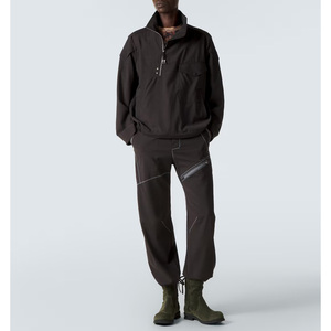 Ensemble complet de survêtement coupe-vent unisexe personnalisé de haute qualité pour l'automne, coupe régulière, 100 % nylon, respirant, neuf - Product Image 1