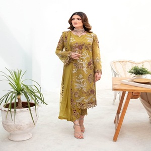 Clearance Sale Pakistan and Indian Clothing <b>for</b> Women Whole Sale Chiffon Party <b>Dress</b> Shalwar Kamez Dupata Party <b>Dress</b> <b>for</b> Women - Product Image 6