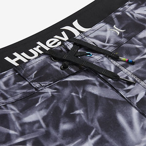 Shorts de bain imprimés pour hommes, antibactériens, décontractés, 100% polyester, sublimation par transfert thermique, imprimés sur toute la surface - Product Image 6