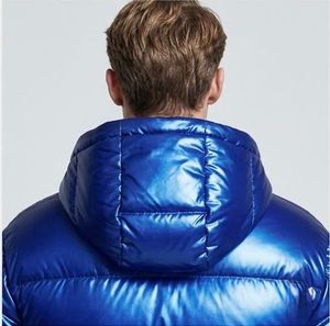 <b>Bubble</b> Oversized Custom Logo Front Outdoor Puffer Cotton <b>Coat</b> Autumn Plus Size Men's Stand Collar Jackets - Product Image 5