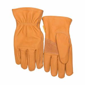 Guantes de Conducción de Cuero Reforzado con Textura de Piel de Vaca, Resistentes a la Abrasión, Suaves y Cómodos para Actividades al Aire Libre - Product Image 4