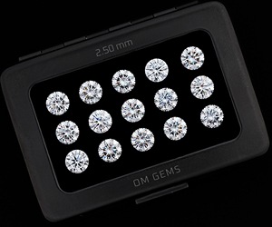Diamante cultivado en laboratorio de corte brillante redondo de 1.0 CT, 2.4 a 2.6 MM, diamante cultivado en laboratorio CVD-HPHT, diamante de corte único para la fabricación de joyas. - Product Image 5