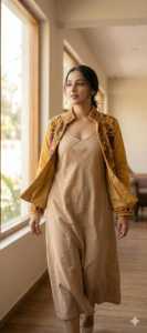 Veste en velours brodée Suzani pour femme, manches longues, style kimono ouvert sur le devant, travail au fil de soie, tenue de soirée - Product Image 6