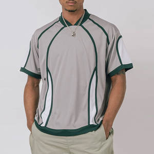 Camisetas Boxy para Hombre con Estilo Urbano, Manga Corta, Cuello Redondo, Nueva Colección, Algodón de Primera Calidad, Camiseta Oversize - Product Image 4