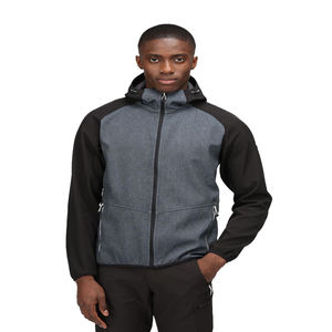 Chaqueta Soft Shell Unisex OEM ODM con Bolsillo Frontal, Ecológica, Resistente al Viento, Transpirable, con Capucha, para Senderismo, Esquí y Actividades al Aire Libre en Invierno - Product Image 1