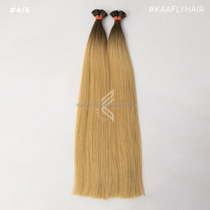 ผมต่อผมจริงต่อผมมนุษย์จริงในเคล็ดลับแบนคุณภาพดีที่สุด - Product Image 2